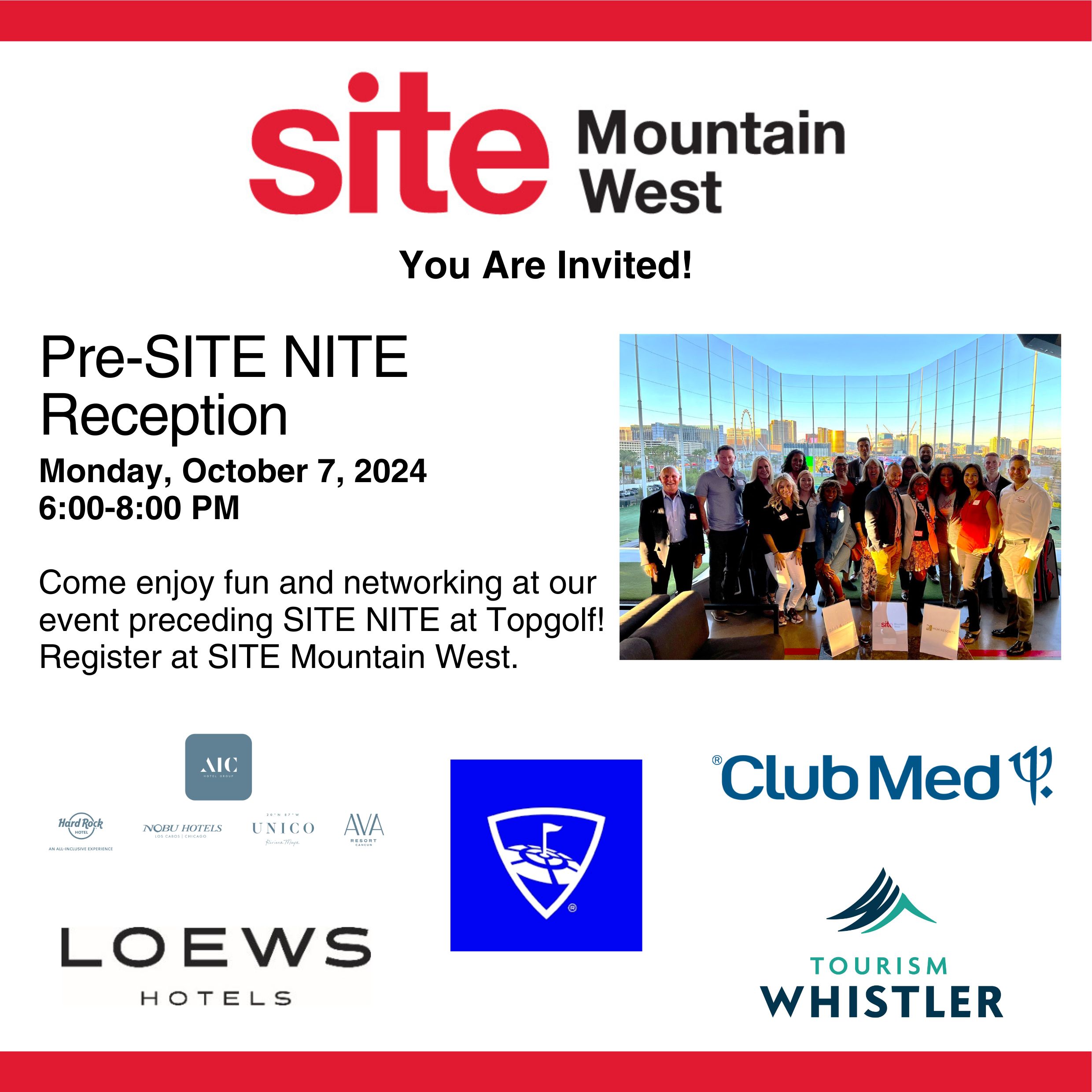 SITE Mtn West Pre-SITE NITE Sponsor Image