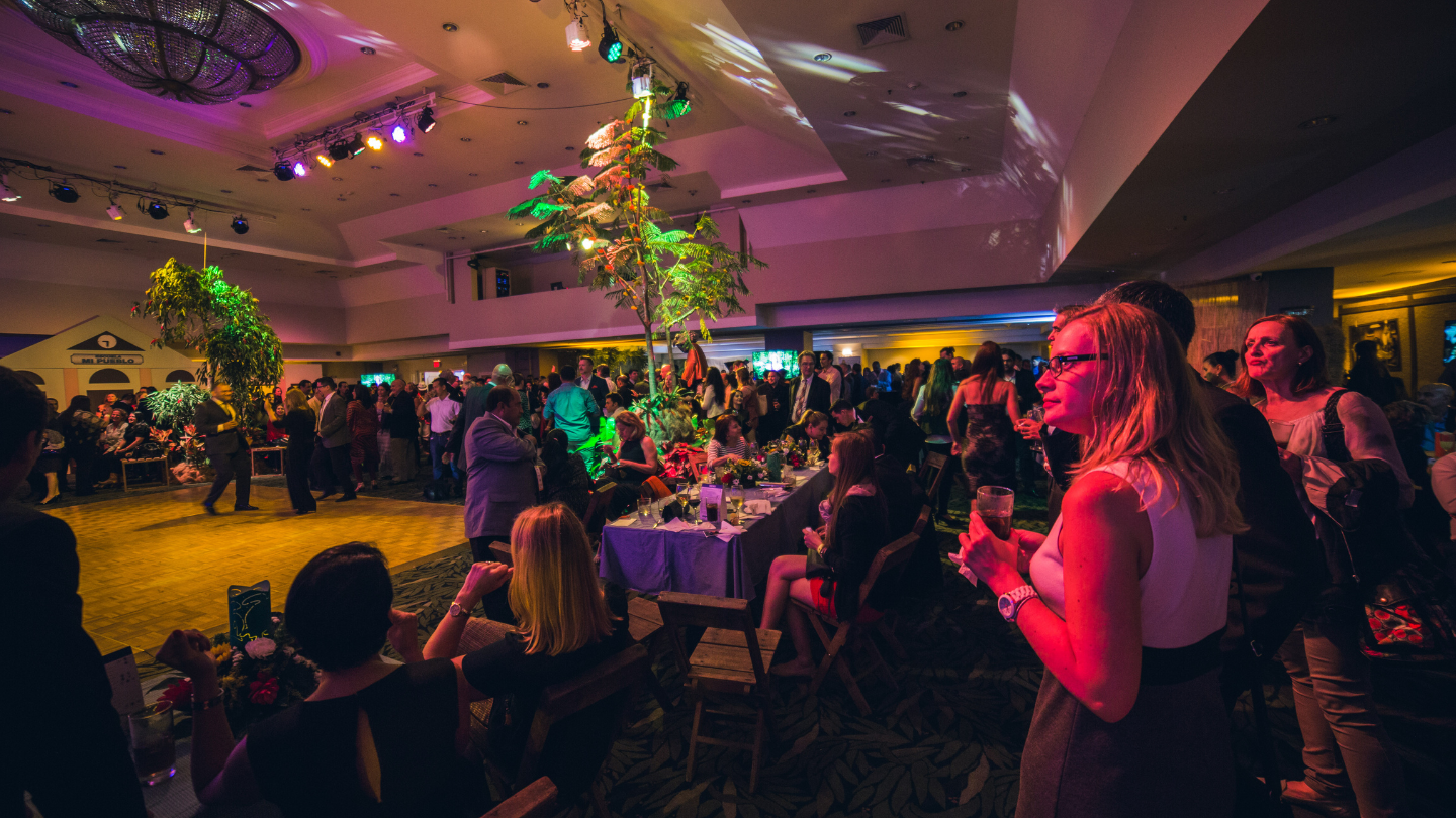 reception set-up in costa rica