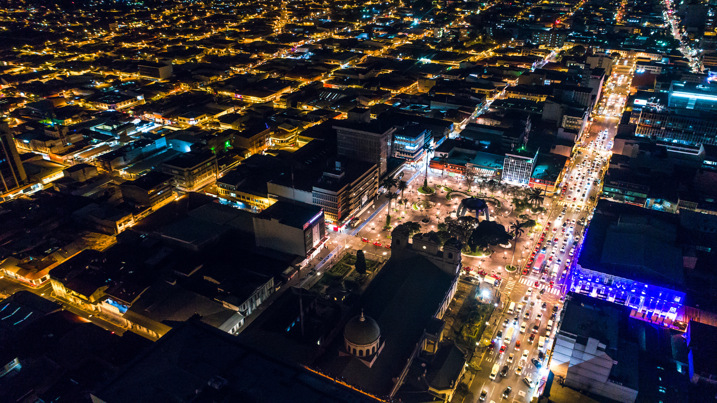 overview of neighborhood in costa rica