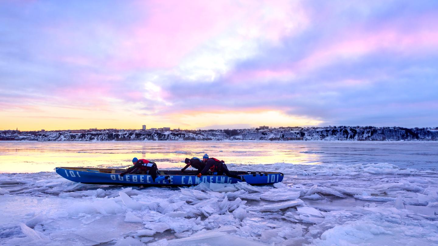 ice fishing