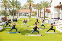 SITE SoCal Spring Classic Yoga Activity 