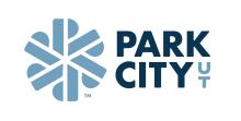Park City UT logomark and city name
