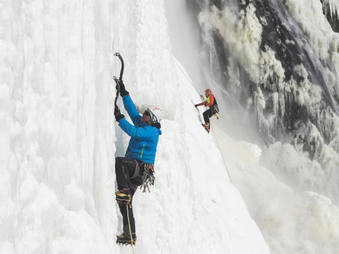 ice climbing